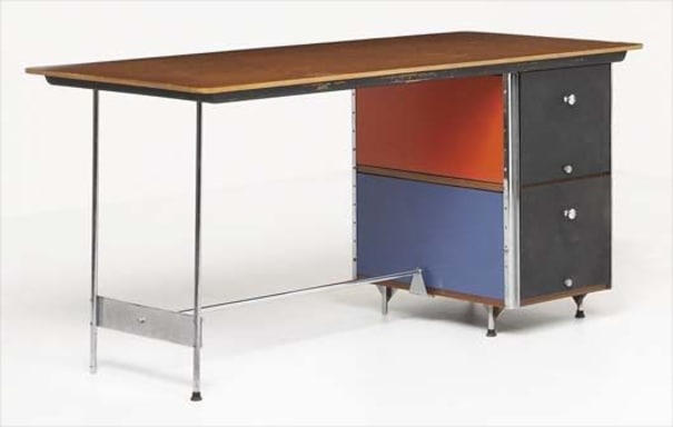 Charles Eames And Ray Eames Esu Desk 1952 1953 Phillips