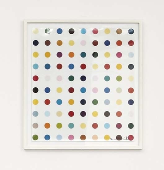 Damien Hirst: 5 Pill Necklace (Yellow Gold)