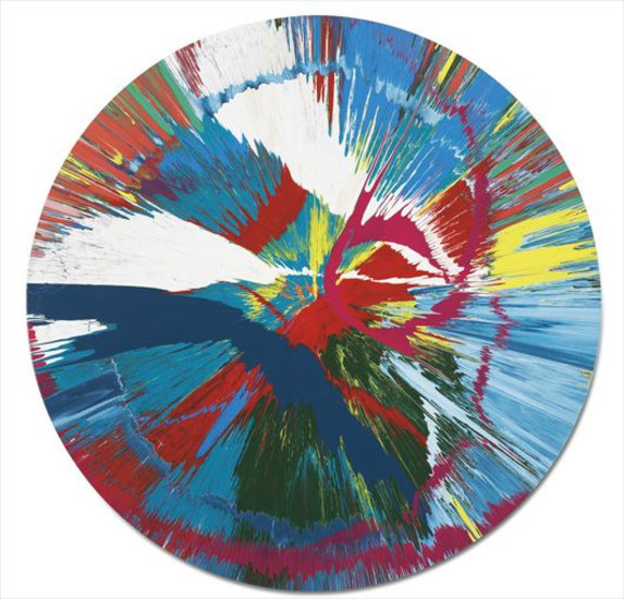 Buy Damien Hirst - Circle Spin Painting