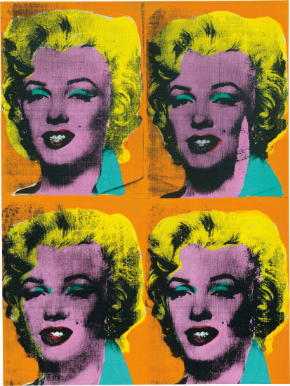 Andy Warhol's Marilyn Monroe portraits expose the darker side of the 60s