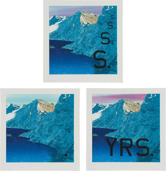 Ed Ruscha - 20th c. and Contemporary Art Day Sale - Morning Session New