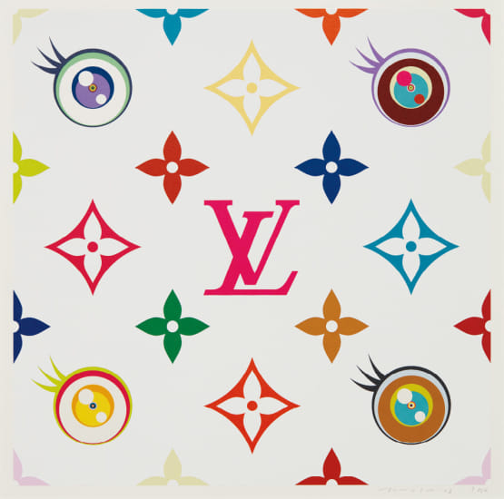 Murakami Louis Vuitton Monogram Screenprint