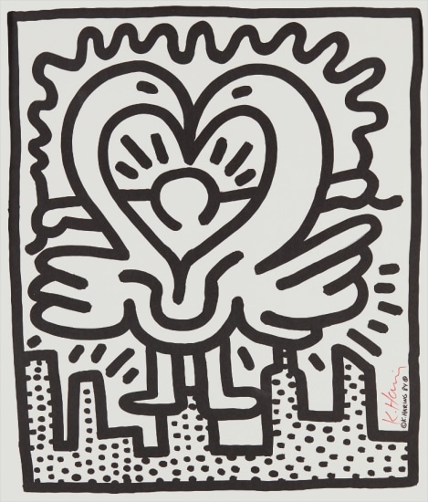 Keith Haring、The Story of Jason 129