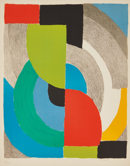 Sonia Delaunay Olympie C 1970 Phillips