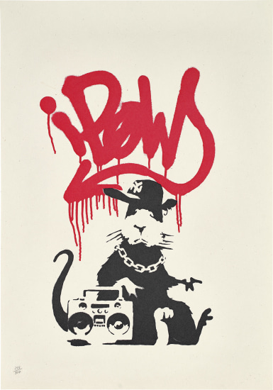 original poster Banksy Warhol 2016