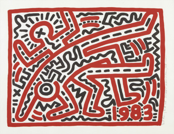 Keith Haring Untitled 19 Phillips