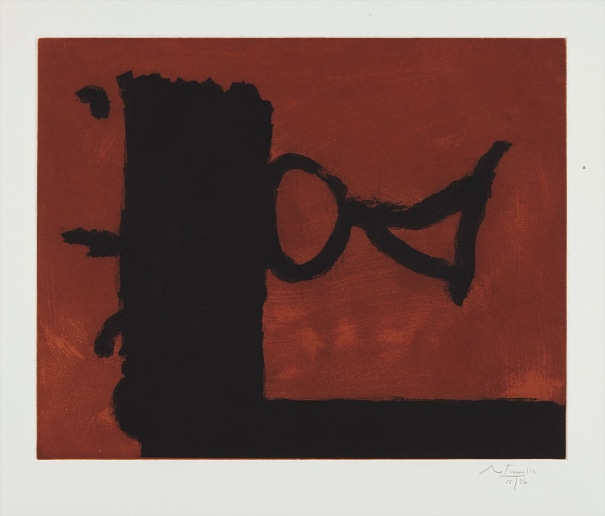 Robert Motherwell The Razor S Edge 1986 Evening Day Editions New York Sunday October 25 2015 Lot 171 Phillips