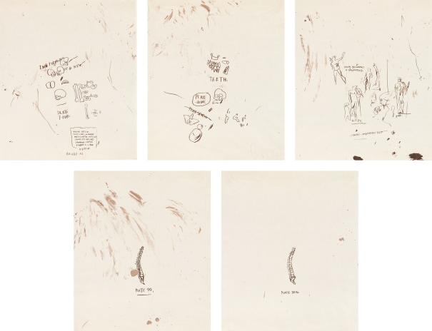 Jean-Michel Basquiat - 限量版畫及紙本作品紐約拍品22 2021年10月