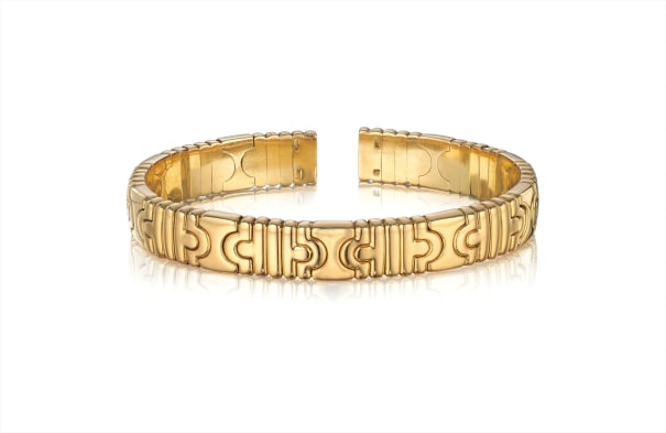 bvlgari parentesi bracelet white gold