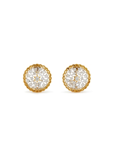 Sold at Auction: LOUIS VUITTON 18K YG IDYLLE BLOSSOM STUD EARRINGS