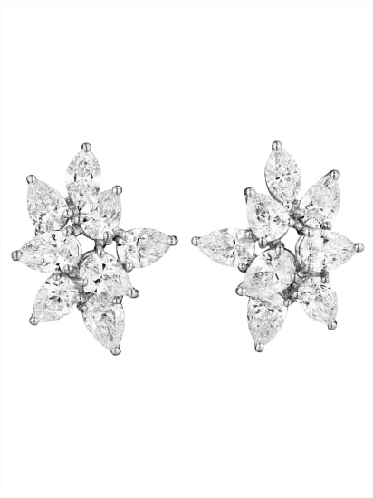A Pair of Diamond Earclips | Phillips