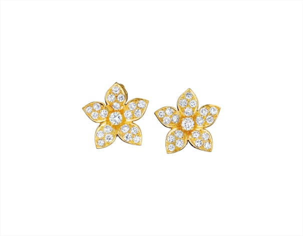 Van Cleef Arpels A Pair Of Diamond Earclips Phillips