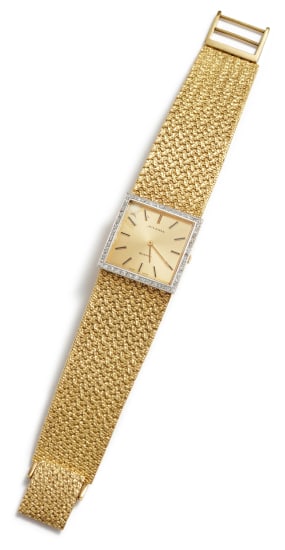 Juvenia gold watch with diamonds sale