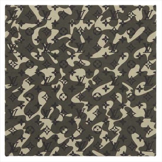 Takashi Murakami X Louis Vuitton. Monogramouflage, 2008. Print in