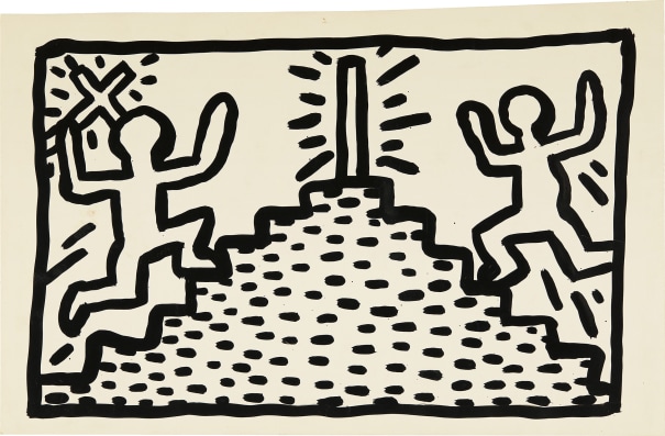 Keith Haring、The Story of Jason 129