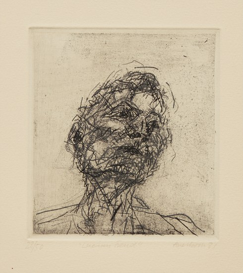 Frank Auerbach's drawings brought out of the shadows