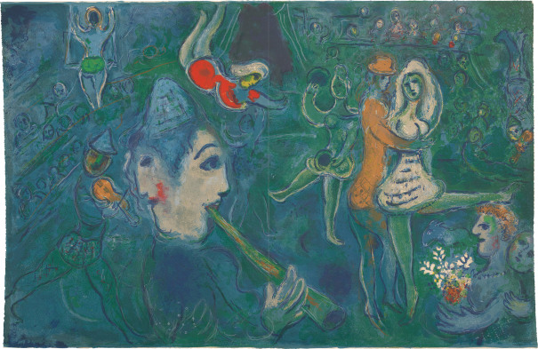 Chagall america windows print