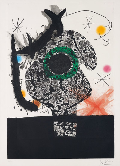 Joan Miro Polypheme Cyclops 1968 Phillips
