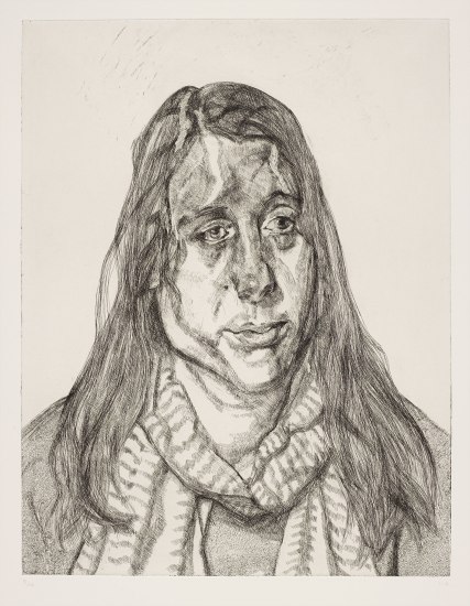 Woman with an Arm Tattoo Lucian Freud 1996  Tate