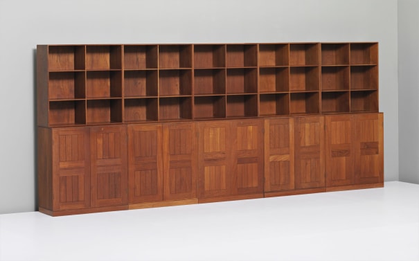 Mogens Koch Set Of Ten Cupboards And Modular Bookcases Circa