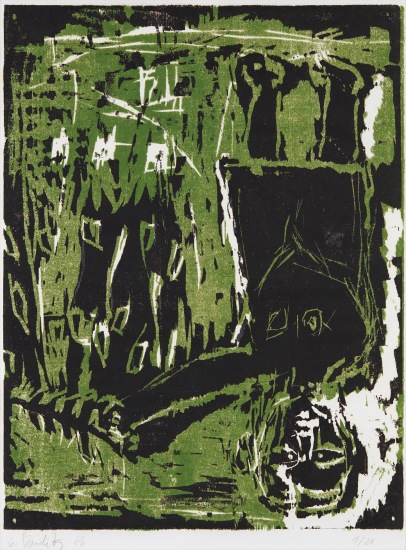 Georg Baselitz Untitled 1986 Phillips