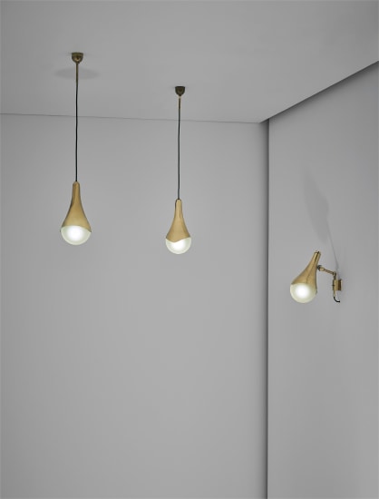 Pair of ceiling lights