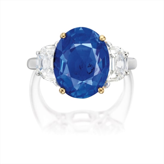 Cartier A Sapphire And Diamond Ring Cartier Phillips