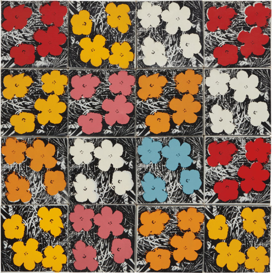 Phillips Andy Warhol 16 Flowers th Century Contemporary Art Evening Sale New York Thursday May 17 18 Lot 30