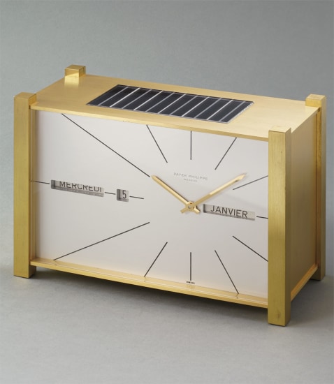 patek philippe solar clock