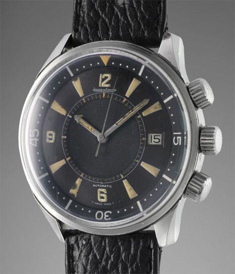 Jaeger-LeCoultre - A fine and very rare stainless steel divers ...