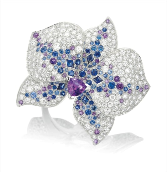 Diamond 'Orchid' Ring, Cartier 