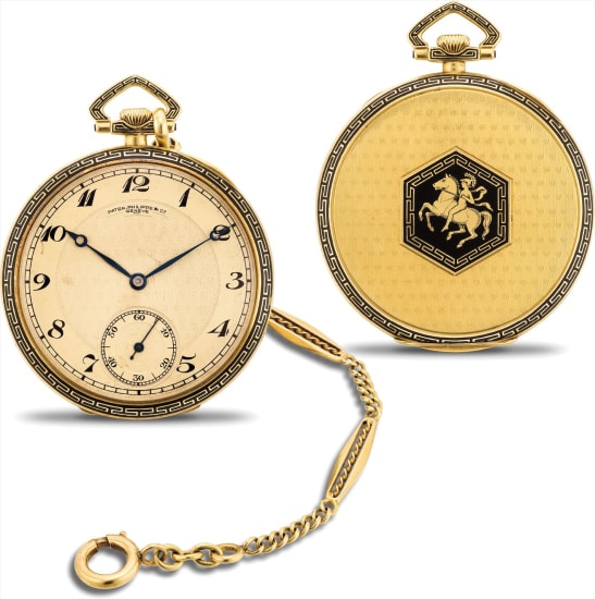 Patek philippe 973j online pocket watch