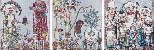 Takashi Murakami 12 Arhats Behold Tis The Netherworld