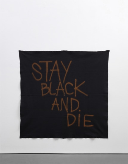 stay black t shirt