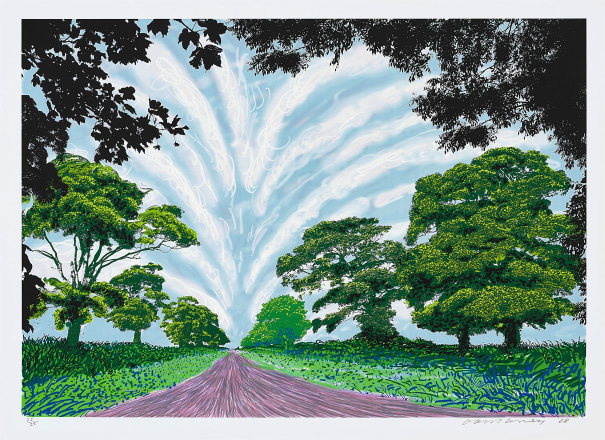 Phillips David Hockney Summer Sky 08 Evening Day Editions London Thursday June 7 18 Lot 9