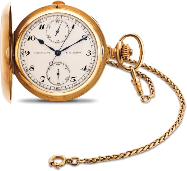 1914 patek philippe pocket watch auction