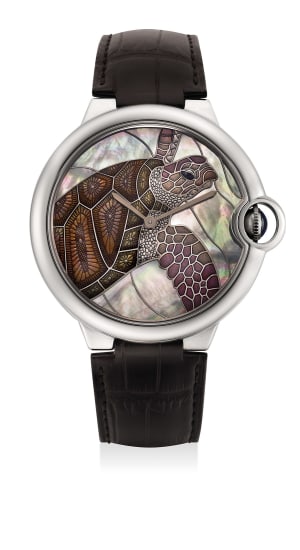 cartier turtle watch
