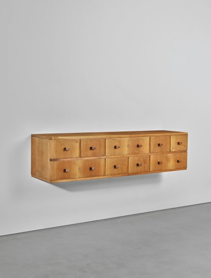 Gio Ponti Early Wall Mounted Chest Of Drawers Circa 1939 Phillips