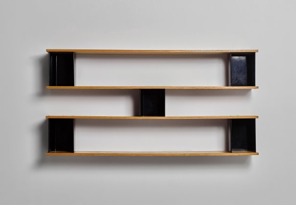 Charlotte Perriand Wall Mounted Shelf Circa 1958 Phillips Charlotte Perriand Wall Mounted Shelf