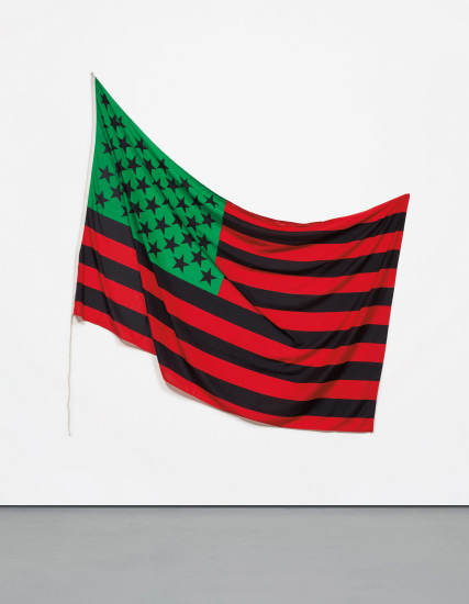 David Hammons African American Flag 20th Century Contemporary Art Evening Sale New York Wednesday May 17 2017 Lot 2 Phillips