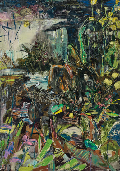 Phillips Hernan Bas Decorative Panel For The Foyer Of A Homosexual S Home th Century Contemporary Art Day Sale London Thursday March 7 19 Lot 0