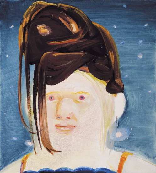 Dana Schutz Albino With Wig 2002 Contemporary Art Part Ii New York Thursday May 17 2007 Lot 132 Phillips