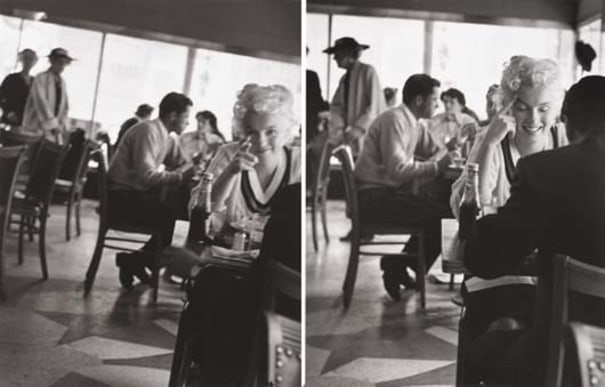Roy Schatt Two Works Marilyn Monroe 1955 Phillips