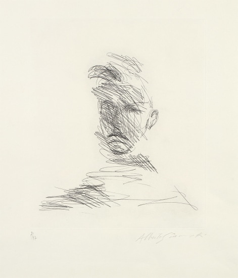 Alberto Giacometti Rimbaud Vu Par Las Peintres Rimbaud Seen By