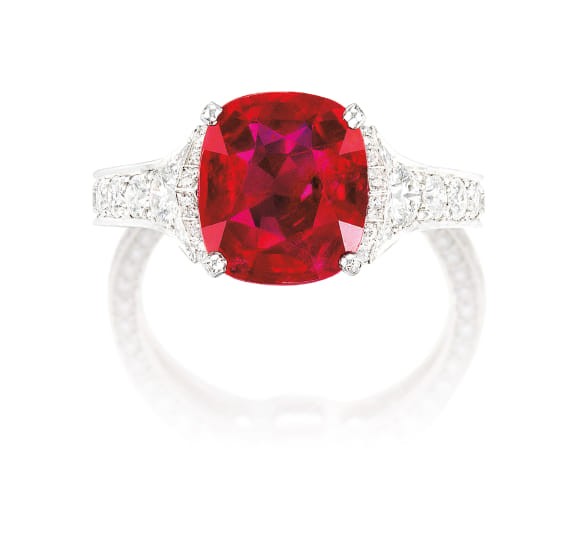 Ruby and Diamond Ring, Cartier 