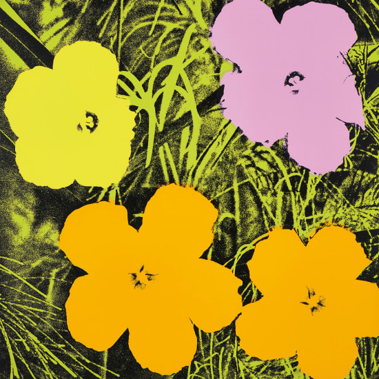 Andy Warhol Flowers 1970 Phillips