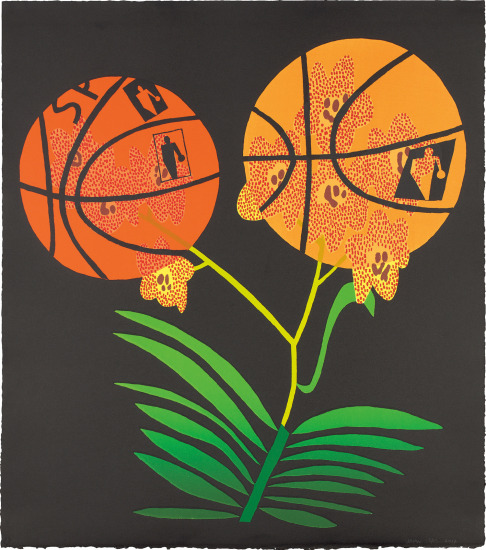 Phillips Jonas Wood Double Basketball Orchid State Ii 2017 Evening Day Editions New York Friday October 25 2019 Lot 108