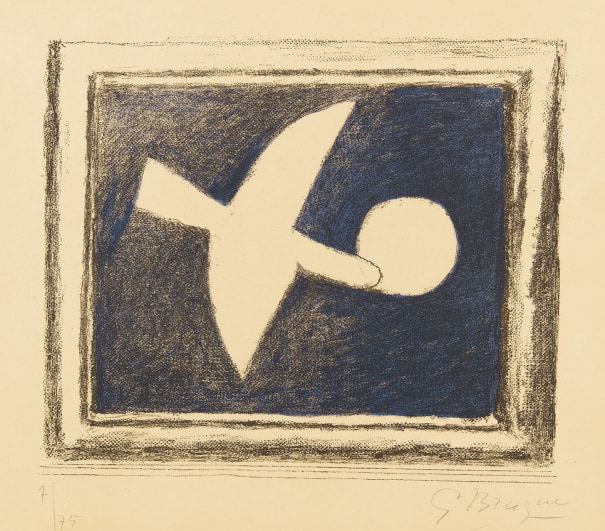 Georges Braque Astre Et Oiseau I Star And Bird I 1958