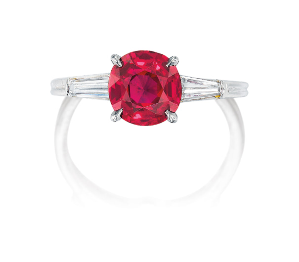 Tiffany \u0026 Co. - A Ruby and Diamond Ring 