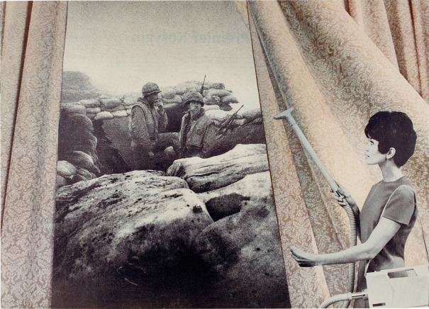 Martha Rosler Cleaning The Drapes From The Series Bringing The